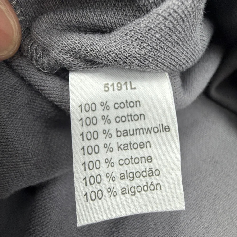 Lacoste Mens Polo Shirt‎ Size 7 Gray Cotton Short Sleeve Classic Casual